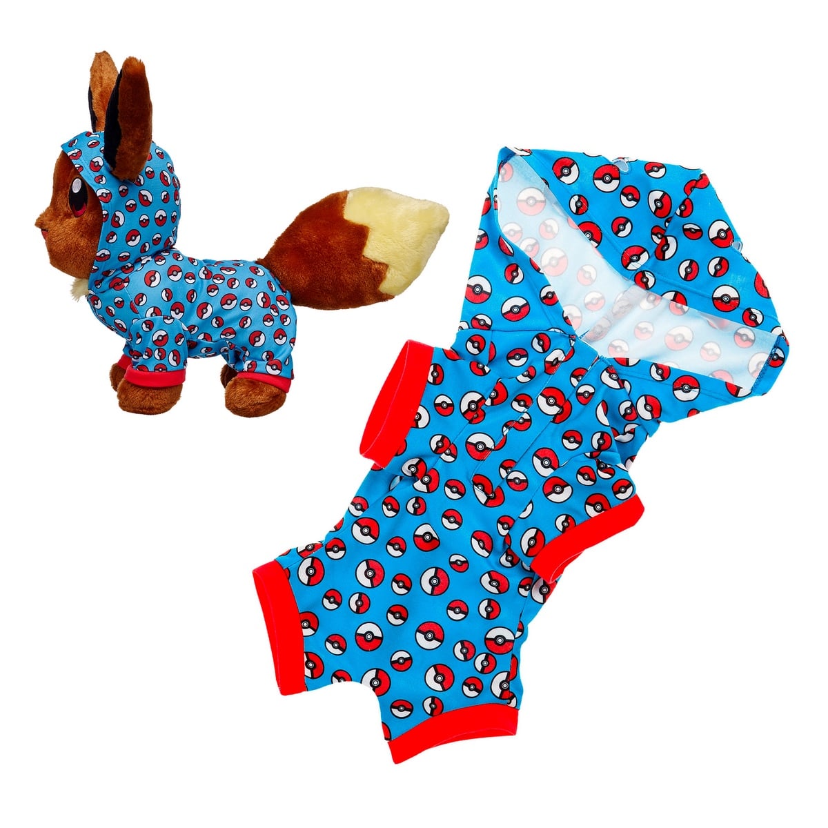 Pijama Pokebola Pokemon Build-A-Bear