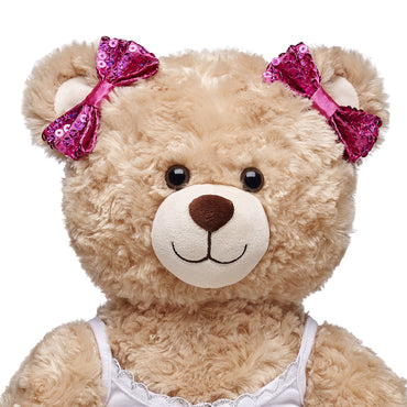 2 Moños Fucsia Build-A-Bear