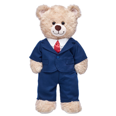 Traje Negocios Azul Build-A-Bear