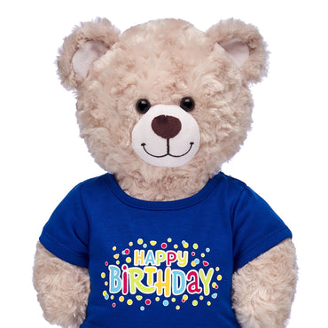 Polera Cumpleaños Azul 2 Build-A-Bear