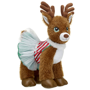 Vestido Navidad Con Piel Merry Mission Build-A-Bear