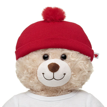 Gorro Lana Rojo Build-A-Bear