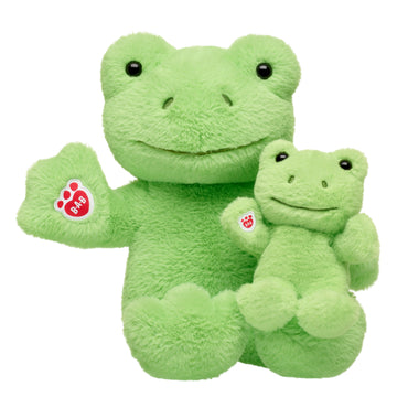 Mini Peluche Bean Rana Verde Build-A-Bear
