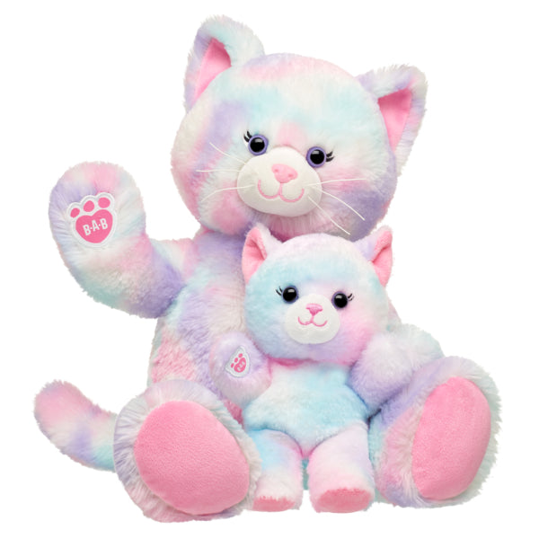 Mini Peluche Bean Gatita Pastel Build-A-Bear