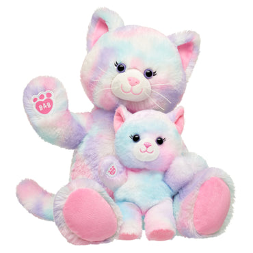 Mini Peluche Bean Gatita Pastel Build-A-Bear