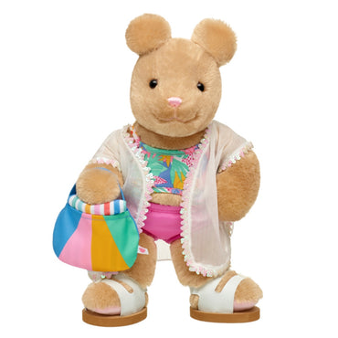 Salida De Baño Blanca Build-A-Bear