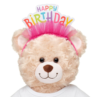 Cintillo Cumpleaños Rosado Build-A-Bear