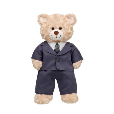 Traje De Negocios Gris Build-A-Bear