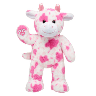 Peluche Vaca Rosa Build-A-Bear