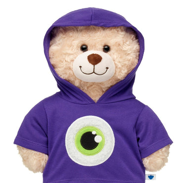 Poleron Morado Ojo Zombie Build-A-Bear