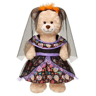 Vestido Dia De Los Muertos Build-A-Bear