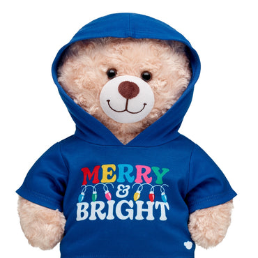 Poleron Azul Merry Y Bright Build-A-Bear