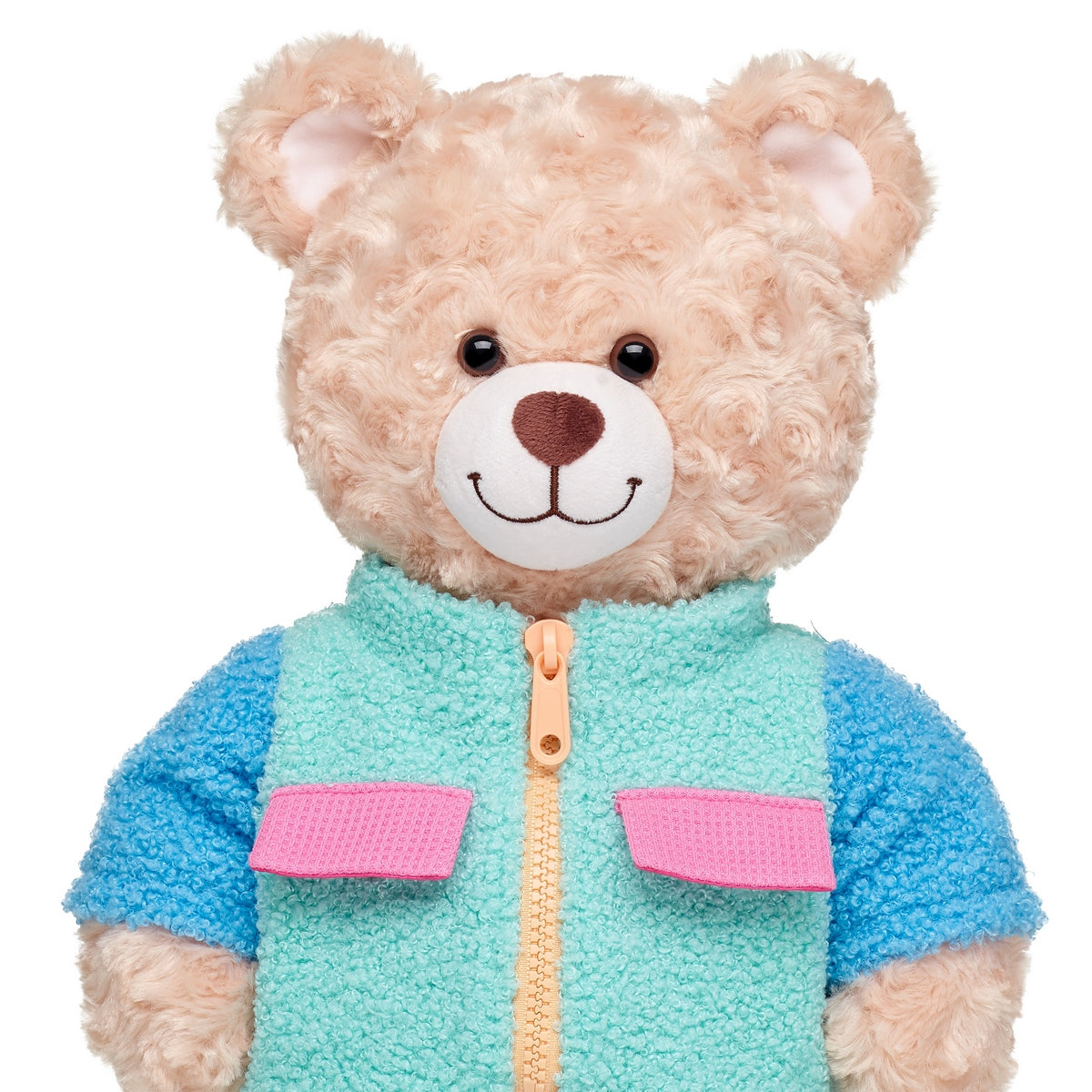Chaqueta Sherpa Celeste Build-A-Bear