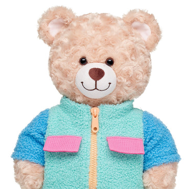 Chaqueta Sherpa Celeste Build-A-Bear