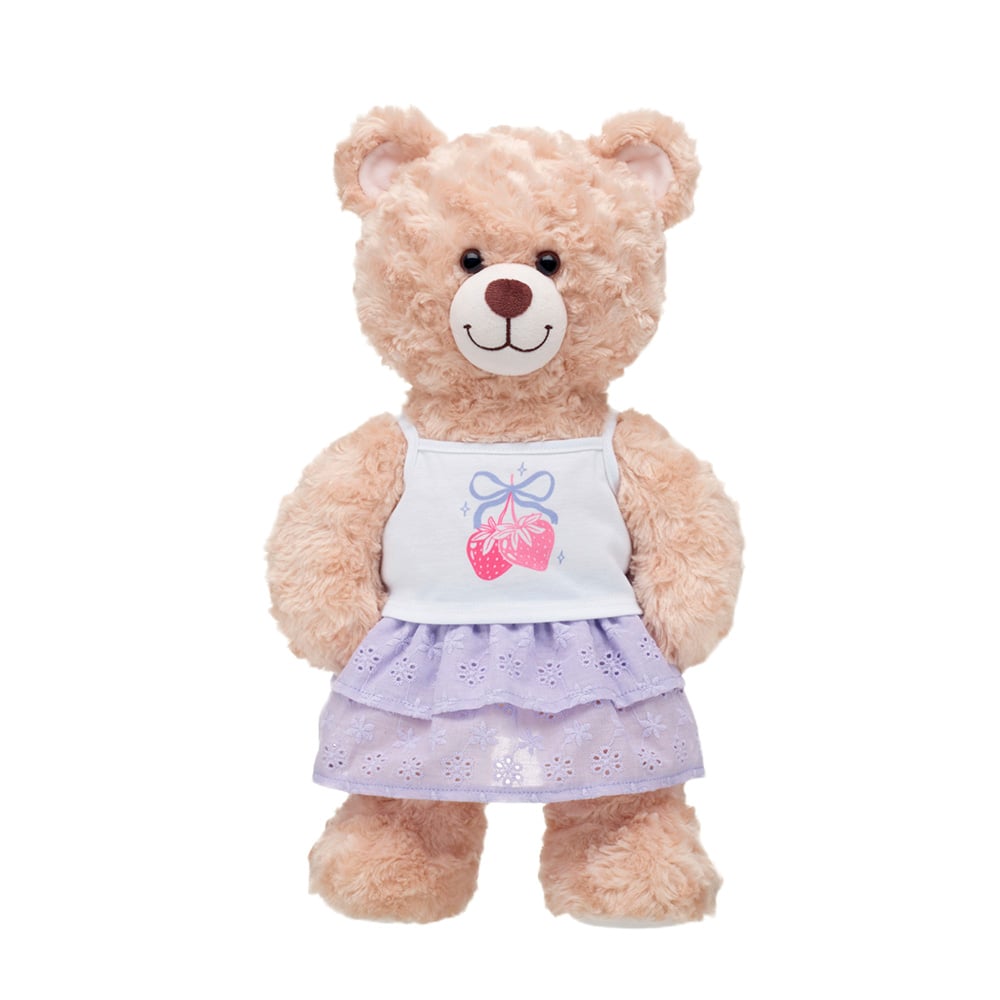 Set 2 Piezas Broderie Morado Build-A-Bear
