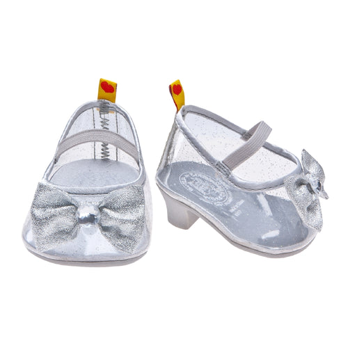 Zapatos Con Taco Plateados Build-A-Bear