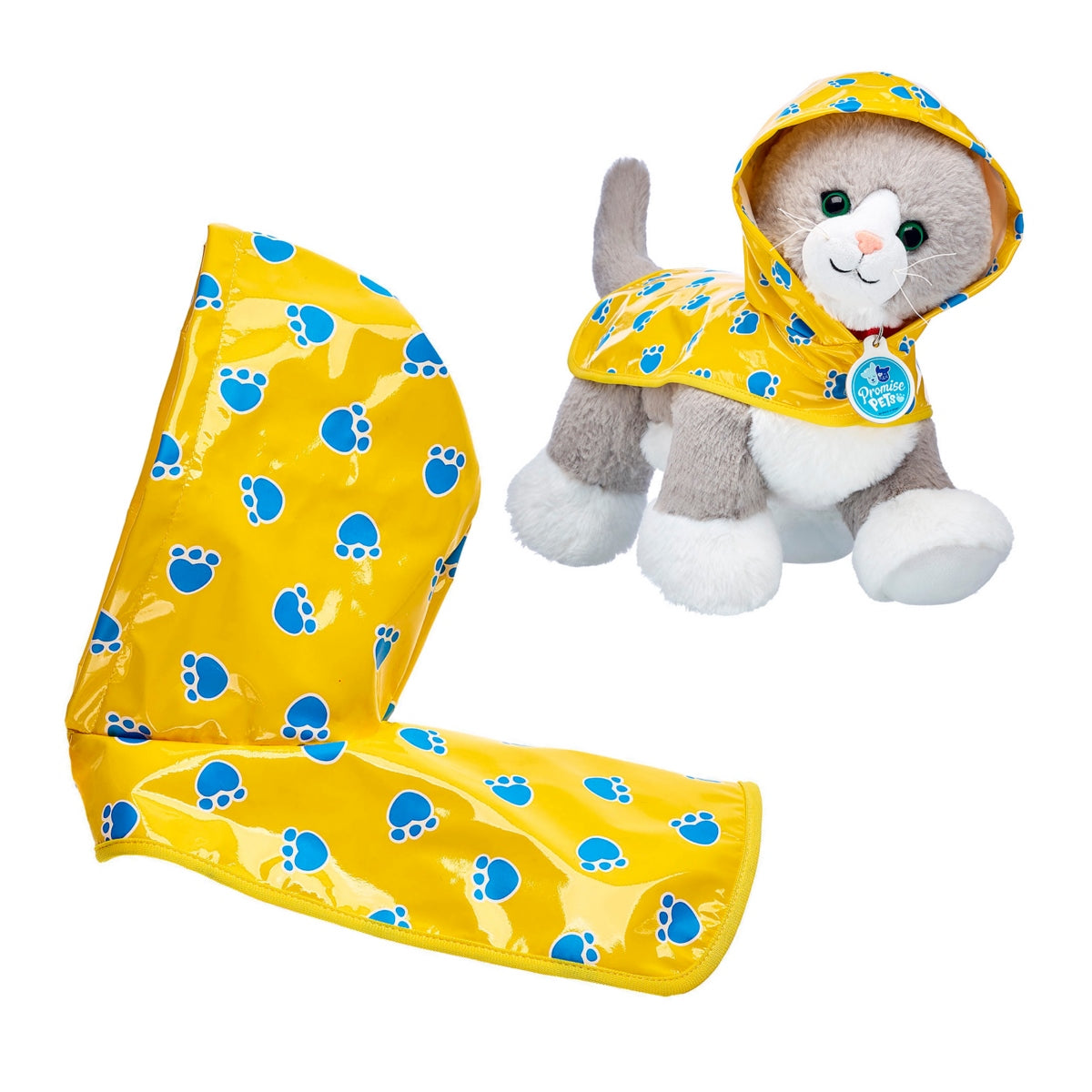 Impermeable Amarillo Promise Pets Build-A-Bear Categoría: Impermeable Tipo producto:  Doll Accessories