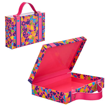 Maleta Rosada Print Leopardo Build-A-Bear Categoría: Maleta Tipo producto:  Doll Accessories
