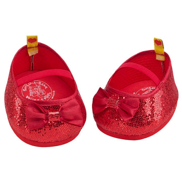 Zapatos Rojos Brillantes Con Moã‘O Build-A-Bear Categoría: Zapatos Tipo producto:  Doll Accessories