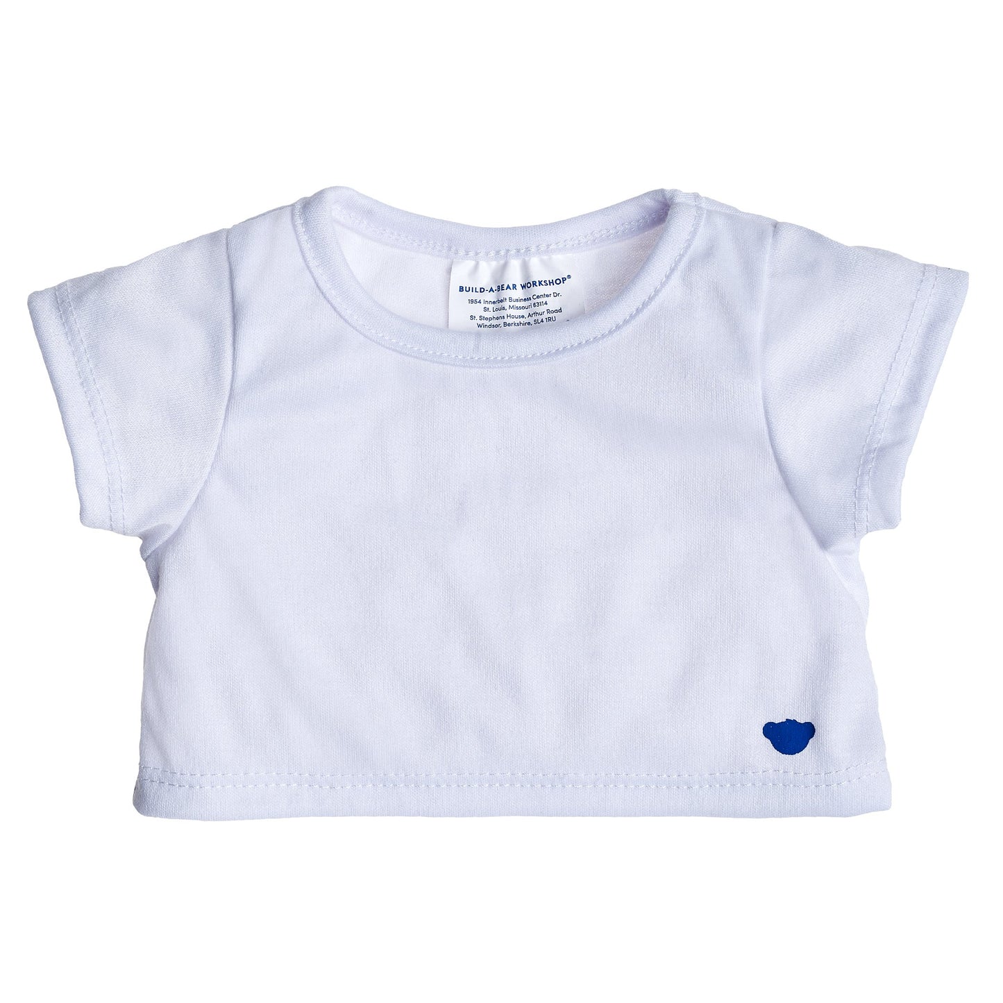 Polera Blanca Build-A-Bear
