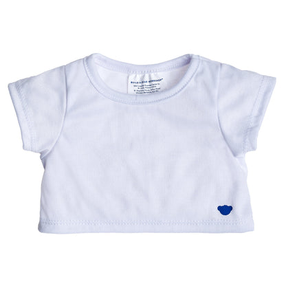 Polera Blanca Build-A-Bear