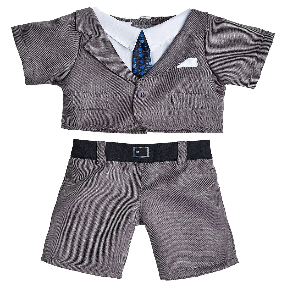 Traje De Negocios Gris Build-A-Bear