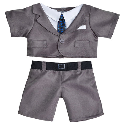 Traje De Negocios Gris Build-A-Bear