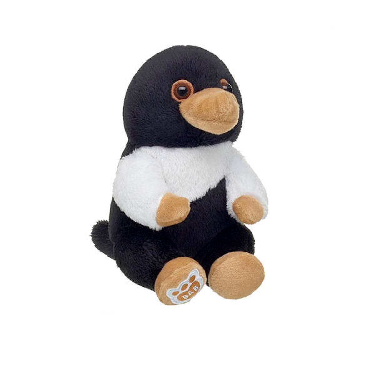 Mini Peluche Niffler Polera Blanca Animales Fantasticos Harry Potter Build-A-Bear