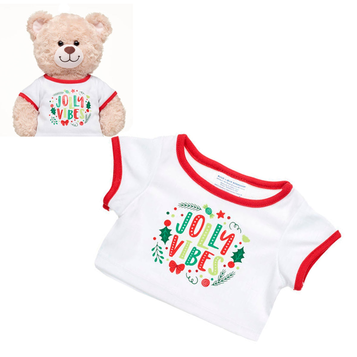 Polera Jolly Vibes Nav Build-A-Bear Categoría: Polera Tipo producto:  Doll Accessories