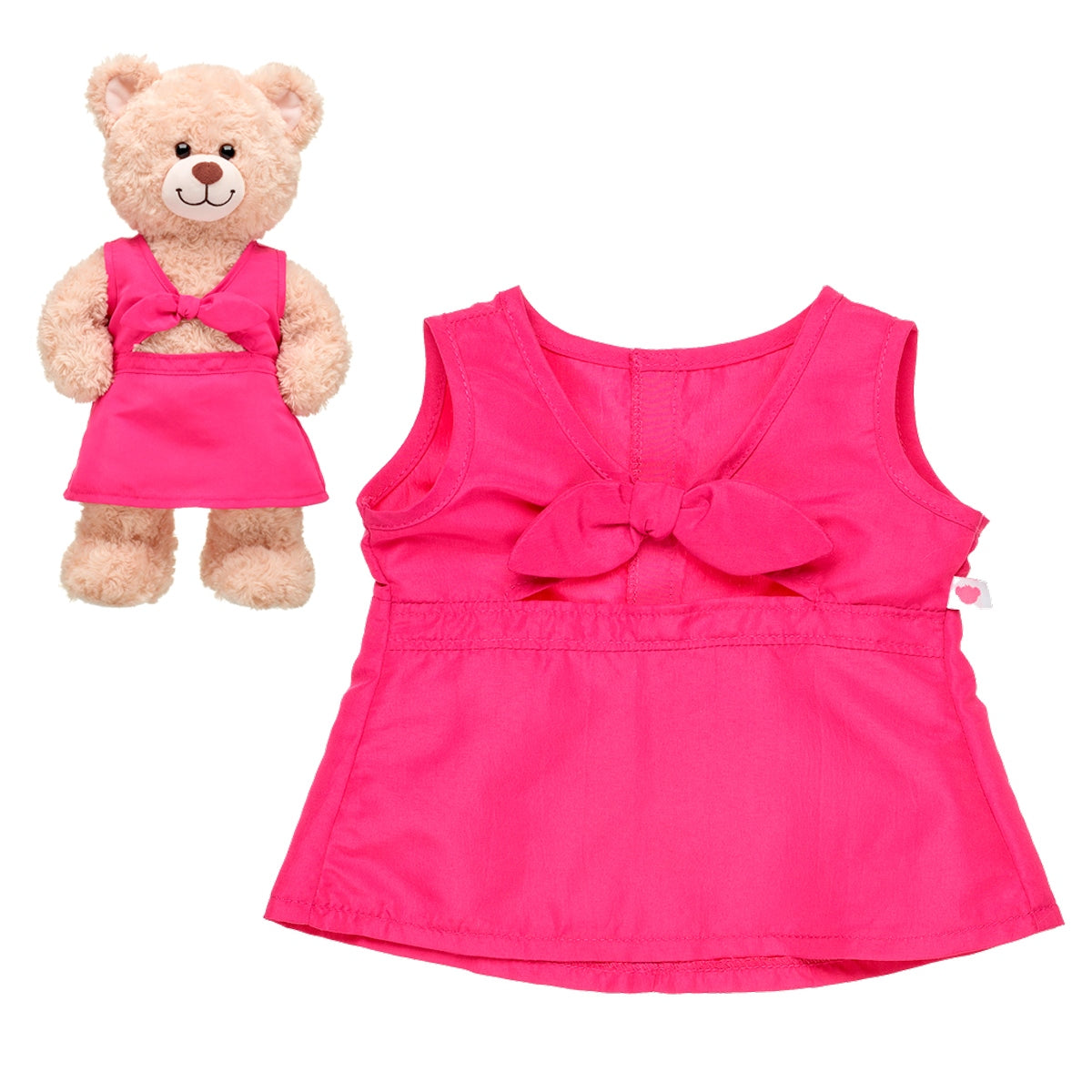 Vestido Fucsia Build-A-Bear Categoría: Vestido Tipo producto:  Doll Accessories