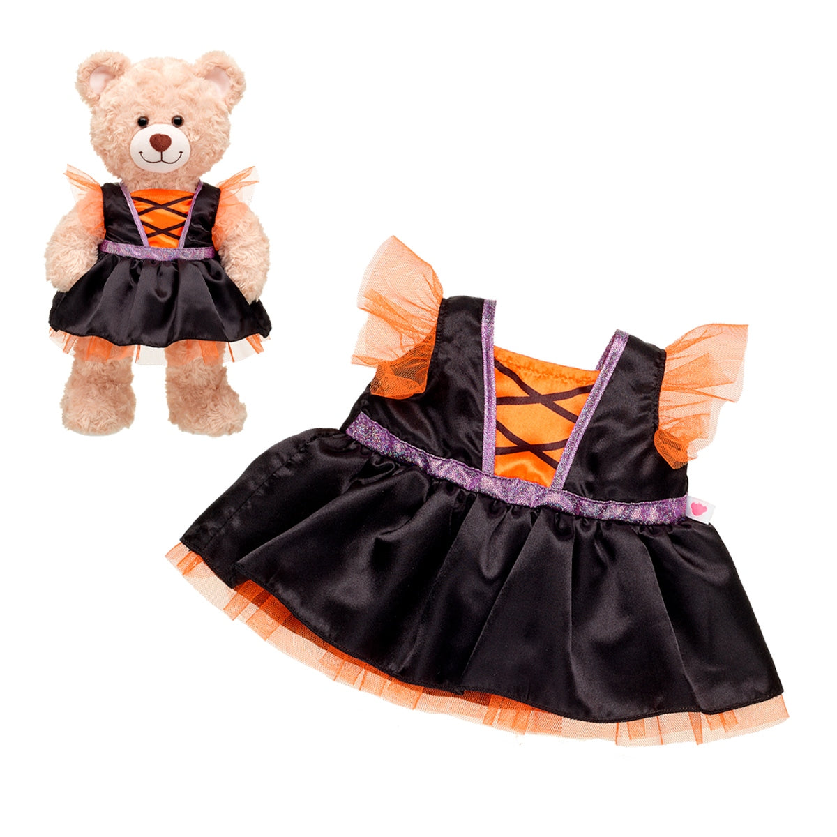 Vestido Bruja Negro Halloween Build-A-Bear Categoría: Vestido Tipo producto:  Doll Accessories