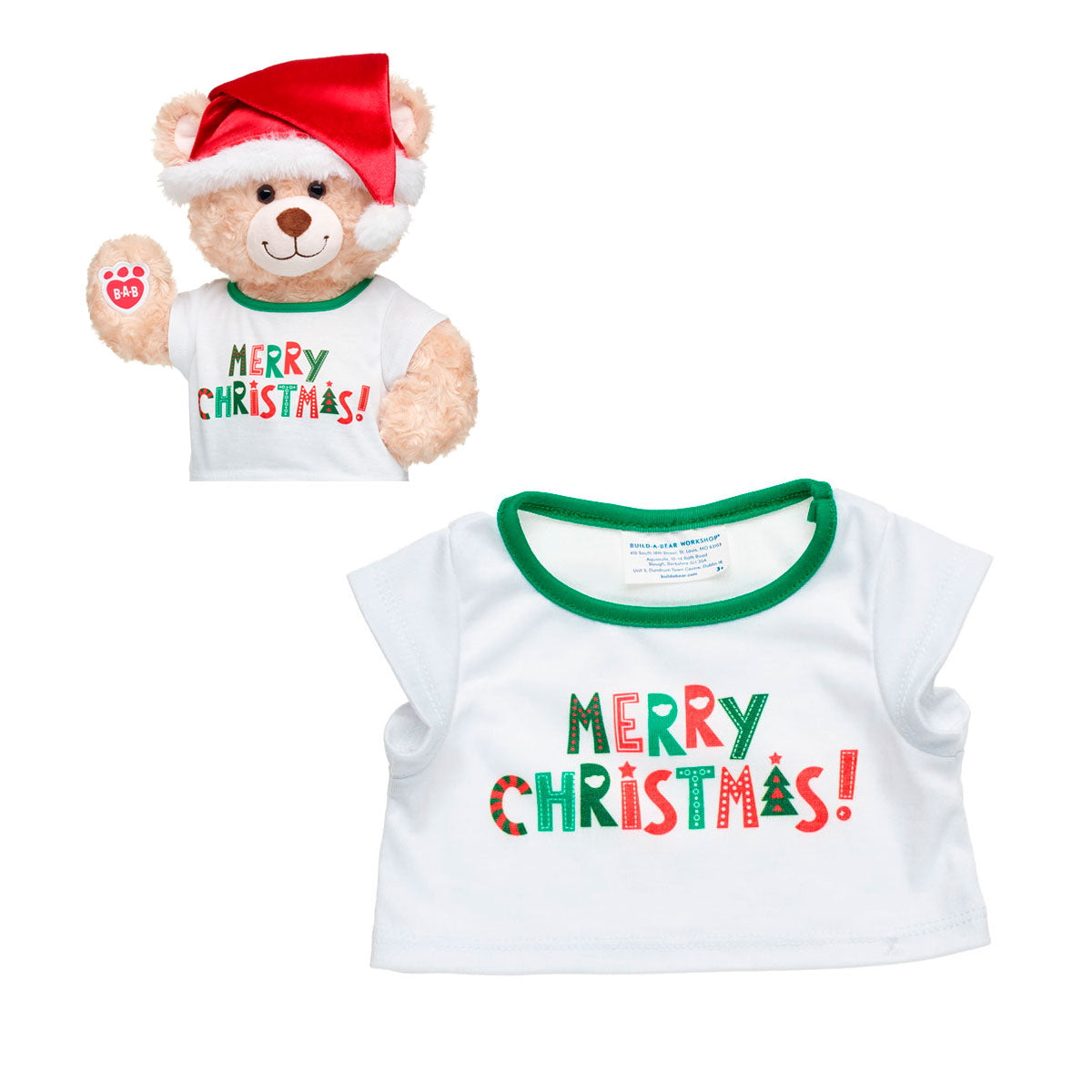 Polera Navidad 2023 Build-A-Bear Categoría: Polera Tipo producto:  Doll Accessories