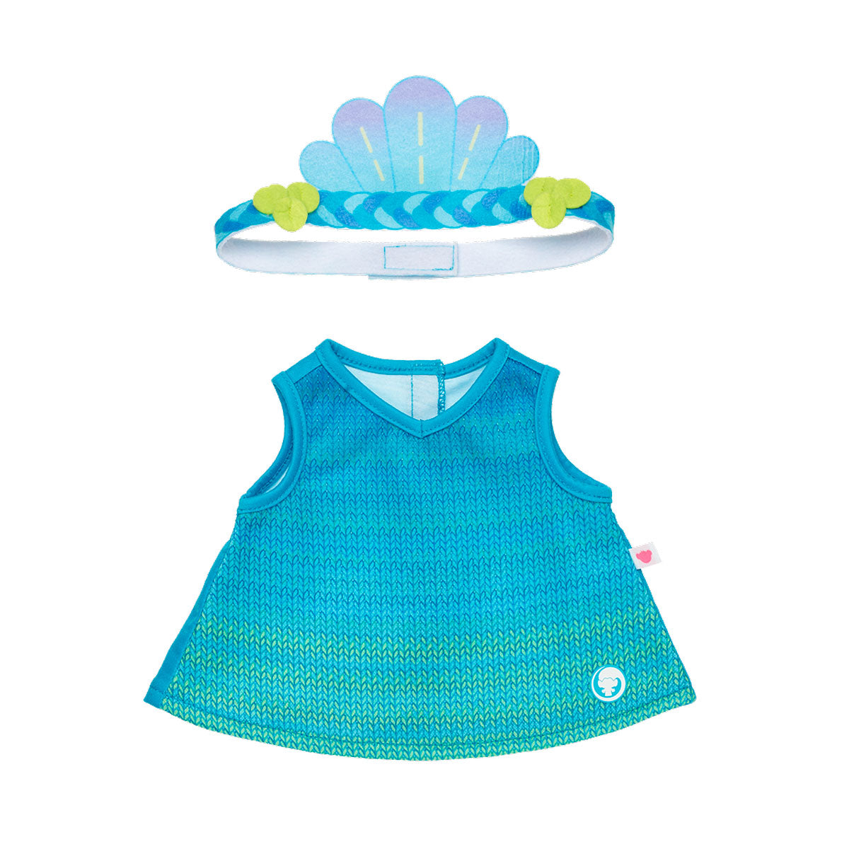 Vestido Azul Poppy  Trolls Build-A-Bear Categoría: Vestido Tipo producto:  Doll Accessories