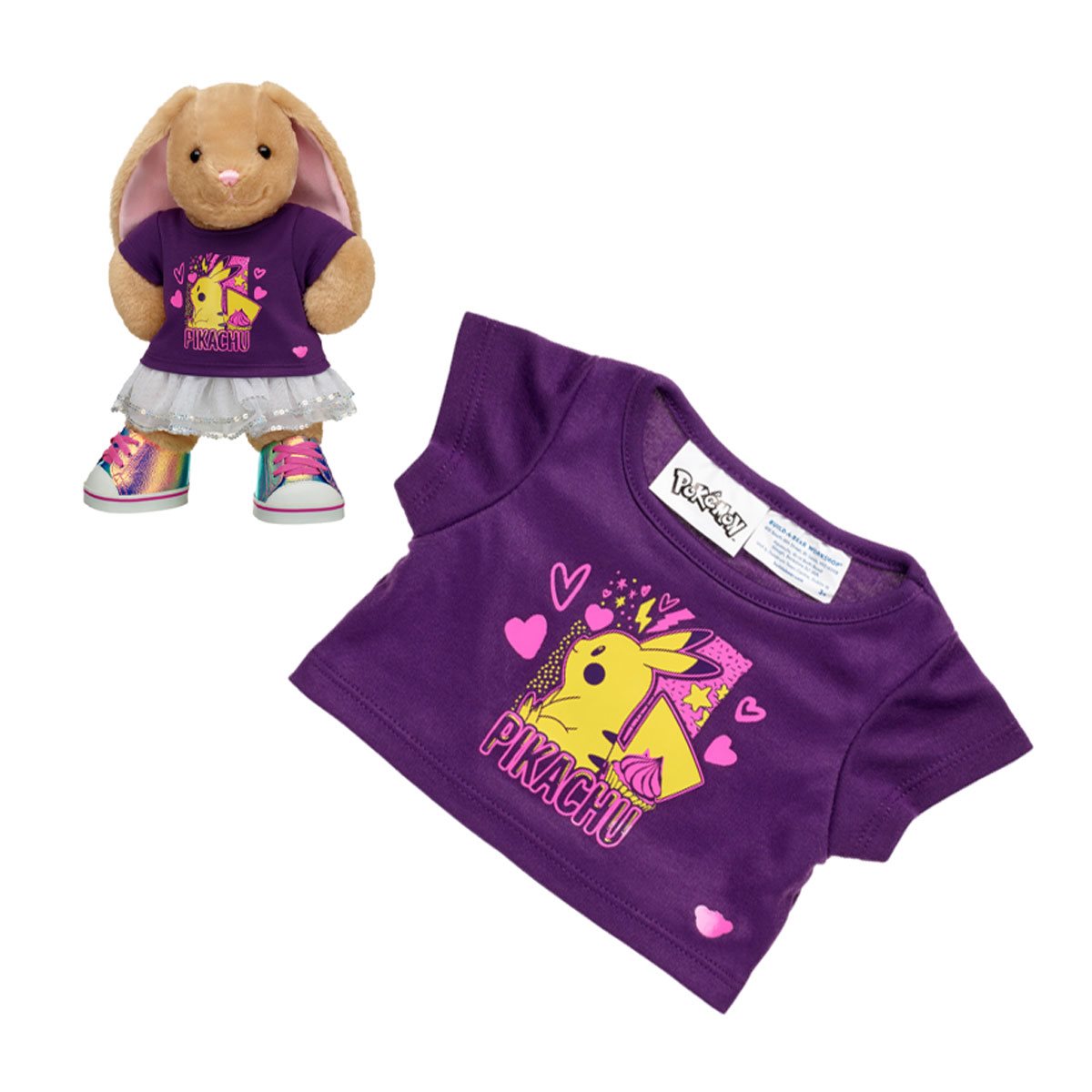 Polera Valentine Pokemon Build-A-Bear Categoría: Polera Tipo producto:  Doll Accessories