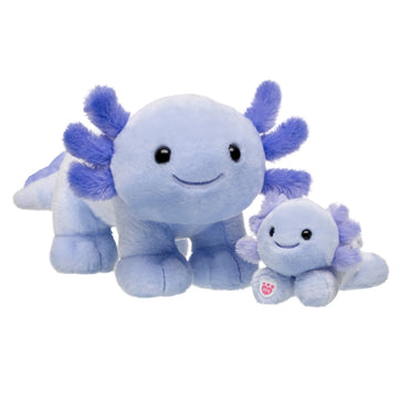 Mini Peluche Beans Ajolote Lavanda Build-A-Bear