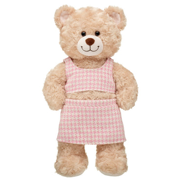 Set Tweed Rosa Build-A-Bear