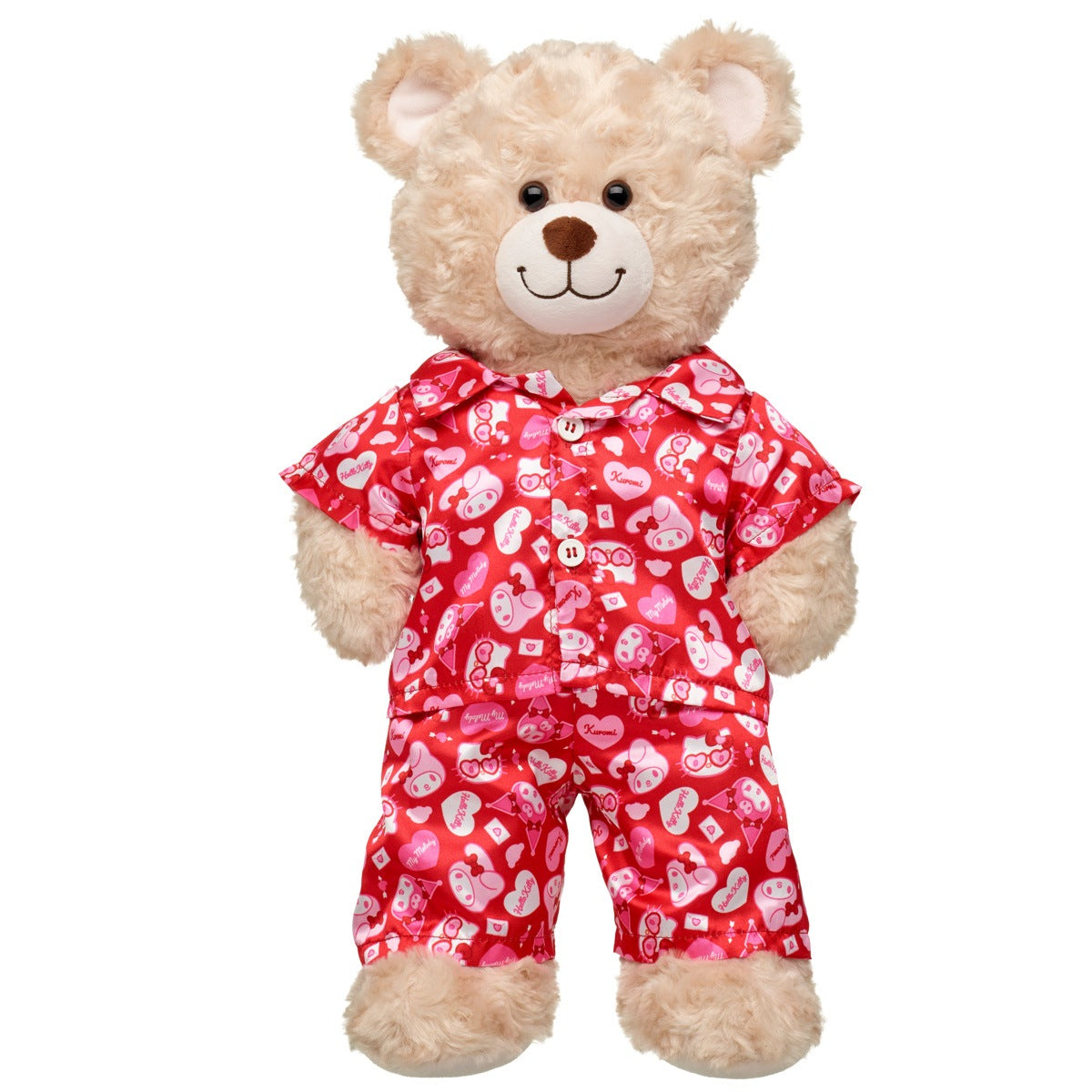 Pijama Rosa Hello Kitty Sanrio Build-A-Bear