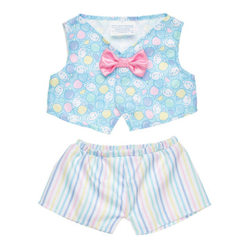 Set Pantalon más Vest Pastel Cinnamoroll Sanrio Build-A-Bear