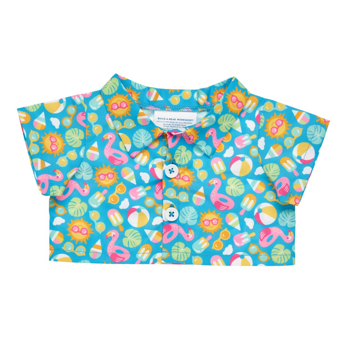Camisa Flamencos Build-A-Bear