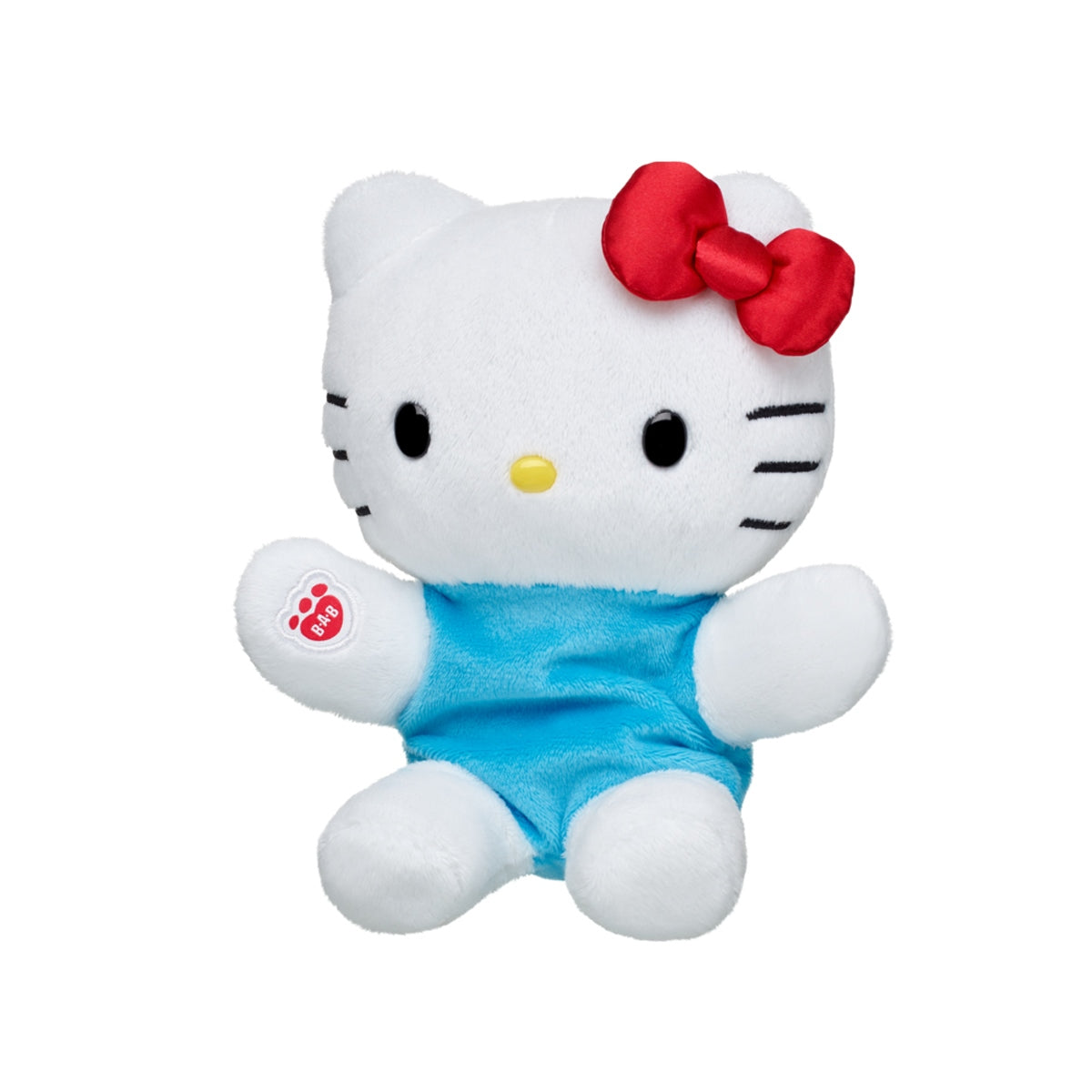 Mini Peluche Beans Hello Kitty Roja  Sanrio Build-A-Bear