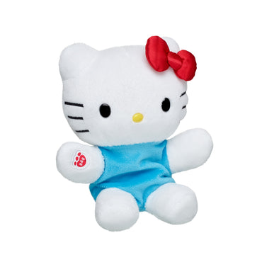 Mini Peluche Beans Hello Kitty Roja  Sanrio Build-A-Bear