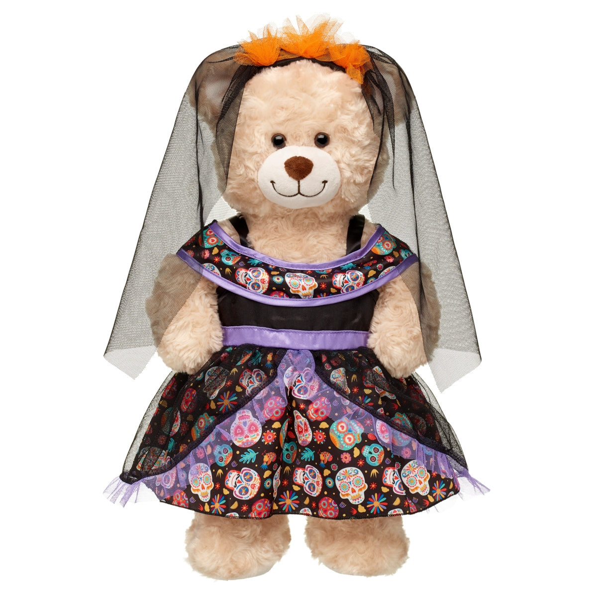 Vestido Dia De Los Muertos Build-A-Bear