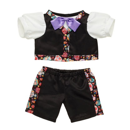 Traje Dia De Los Muertos Build-A-Bear