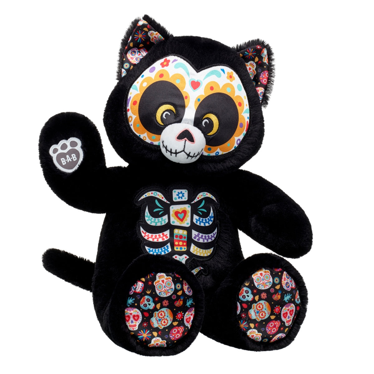Peluche Gato Dia De Los Muertos  Build-A-Bear