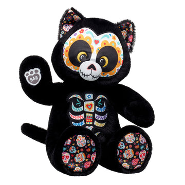 Peluche Gato Dia De Los Muertos  Build-A-Bear