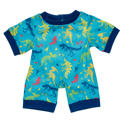Pijama Azul Dino Build-A-Bear