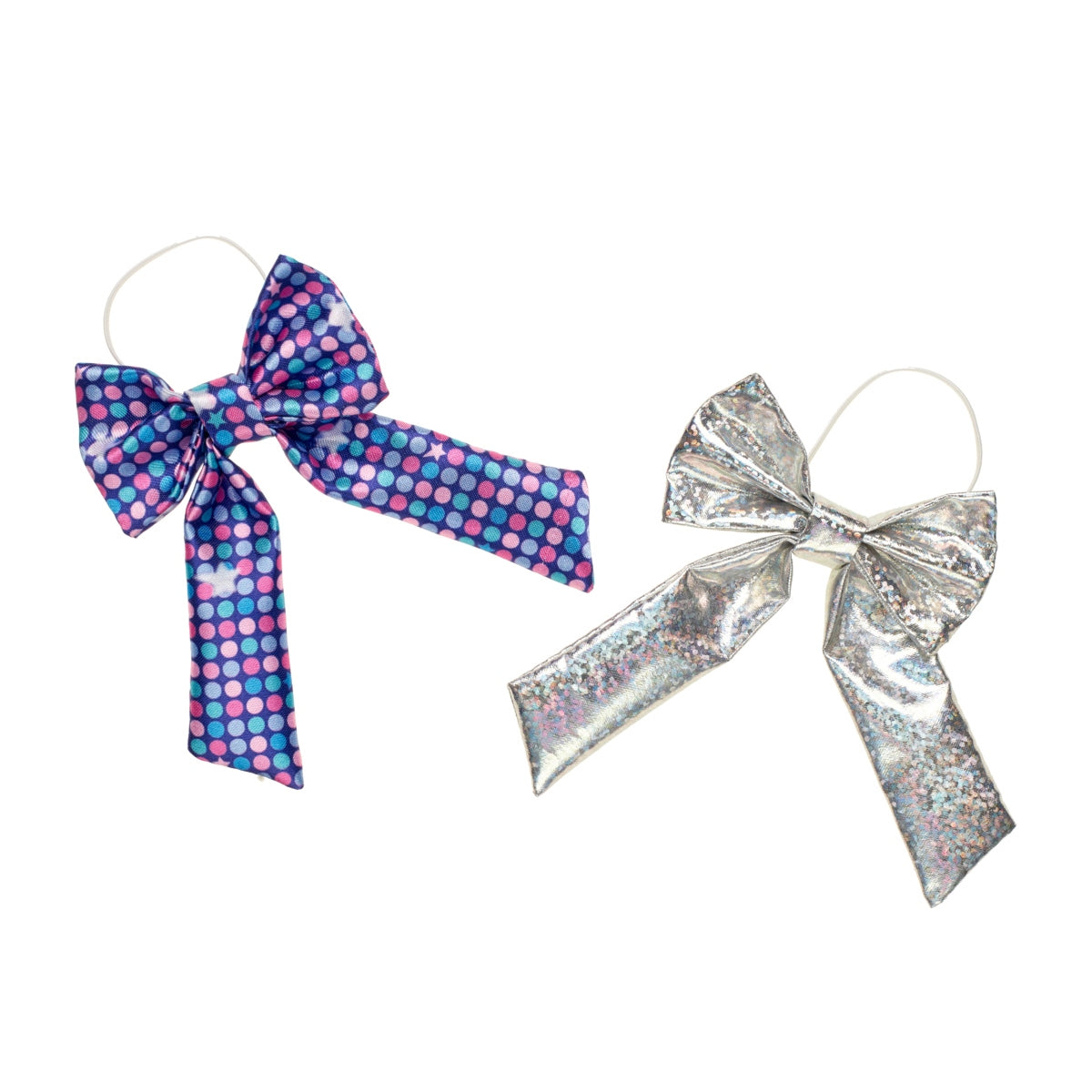 Set 2 Cintas Moradas Holograficas Honey Girls Build-A-Bear