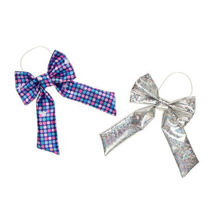 Set 2 Cintas Moradas Holograficas Honey Girls Build-A-Bear