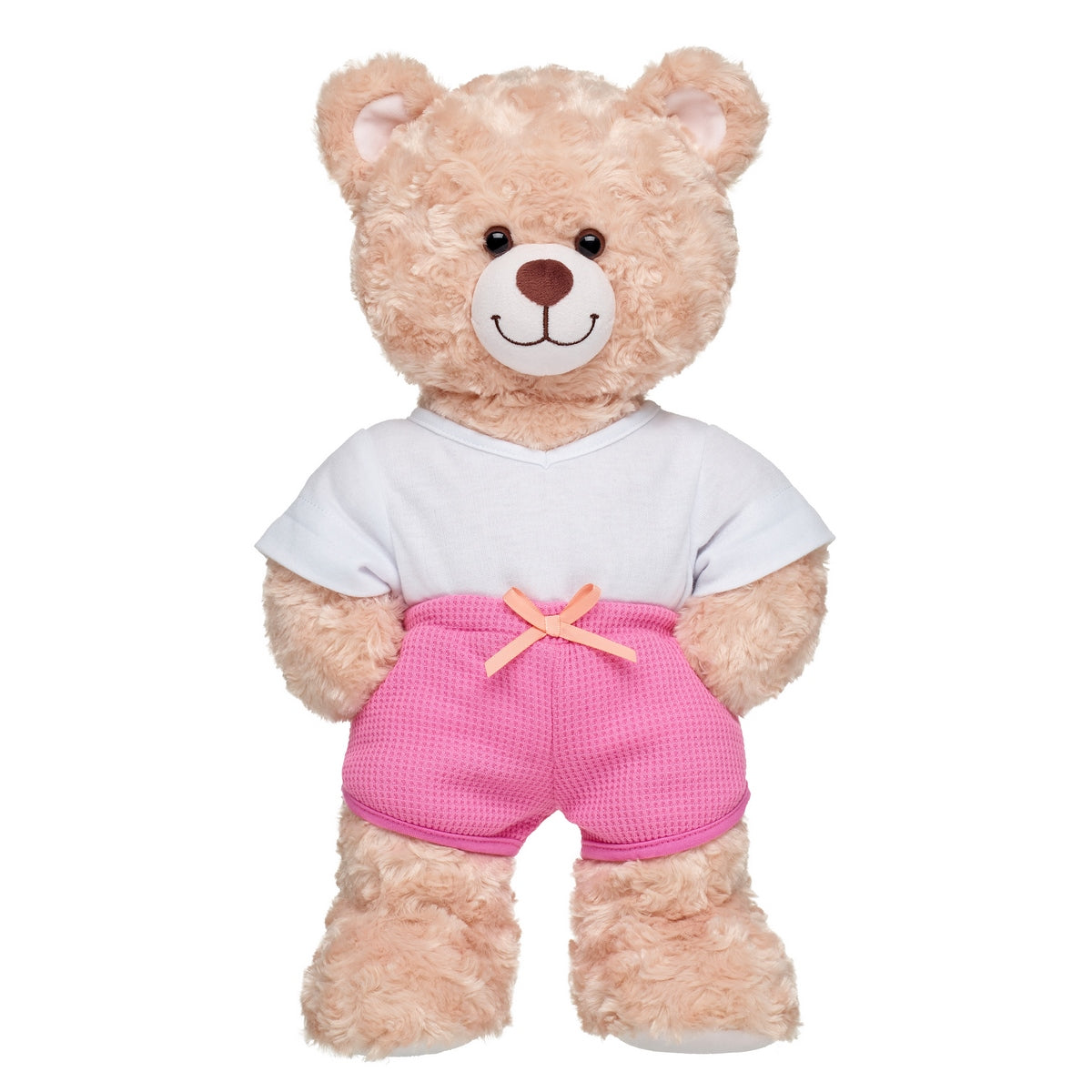 Short Rosado Waffle Build-A-Bear