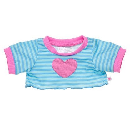 Polera Líneas Corazón Build-A-Bear